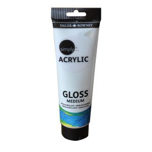 Daler Rowney Simply Medium Gloss Acrylic 250 ml