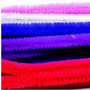 Hands On Craft Chenille Stem 9 mm x 30 cm 25 Pcs Light Assorted