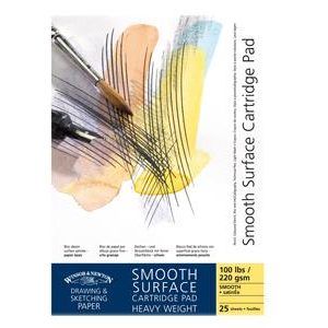 Winson & Newton Cartridge Pad Smooth Surface 220 g-25 Sheets