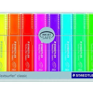 Staedtler Textsurfer Rainbow Wallet Of 8 Highlighter