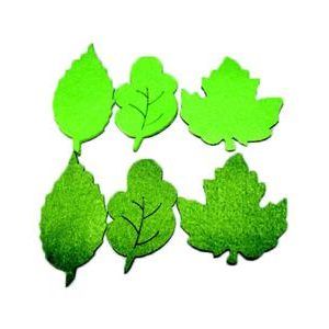 Craft Felt Leaves CC: 3 mm 5 cm 24/PK 5C