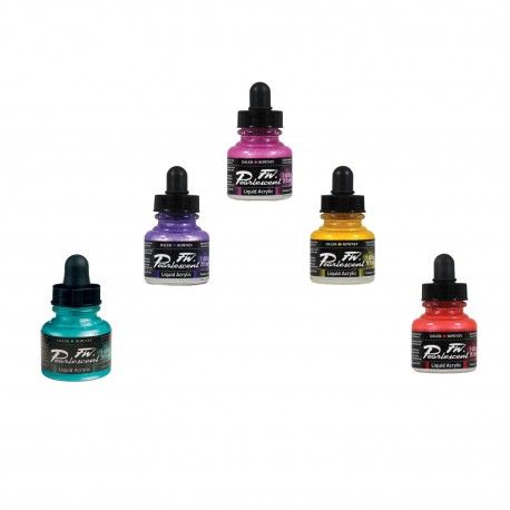 Daler-Rowney FW Acrylic Pearlescent Liquid Acrylic Artists' Inks