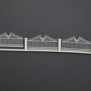 Furniture Railing D Type 1:100 H-30 mm