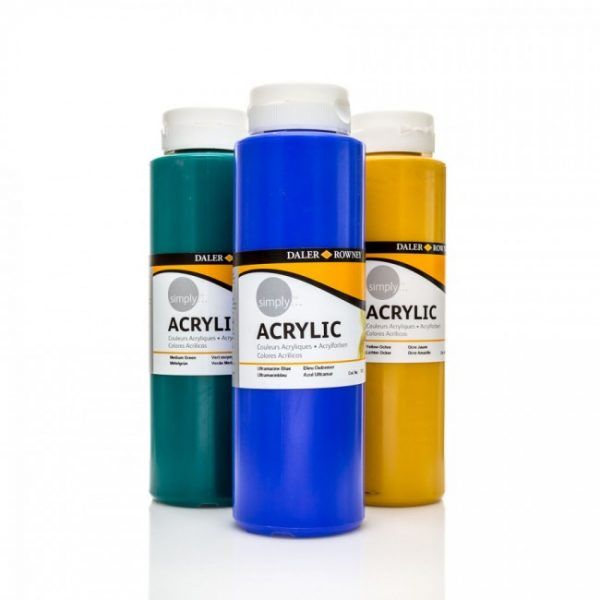 Daler Rowney Simply Acrylic Paint 750ml