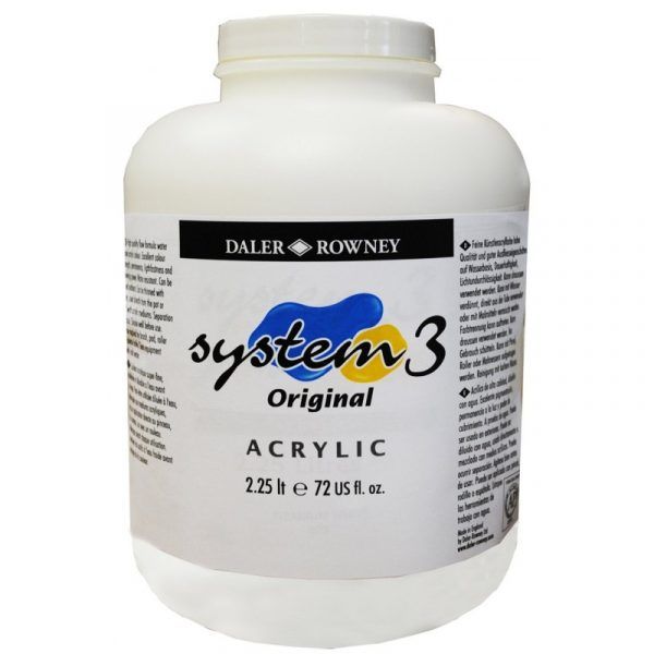 Daler Rowney System 3 Acrylic Paint 2250 ml