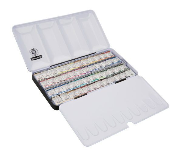 HORADAM Aquarell Metal box with 47 x half pans and ONETZ