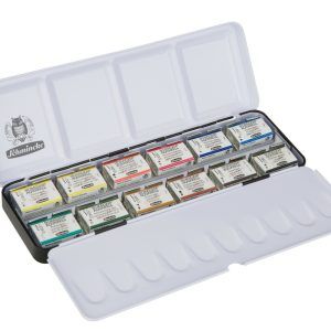 HORADAM Aquarell Metal box with 12 x large pans