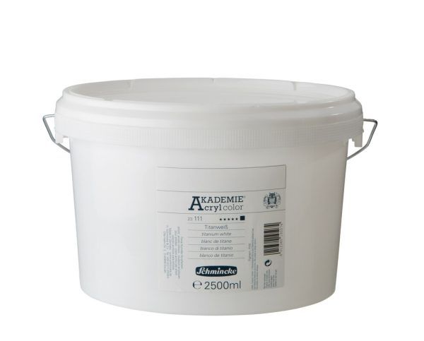 SCHMINCKE acrylic "AKADEMIE" 2500ml (titanium white)