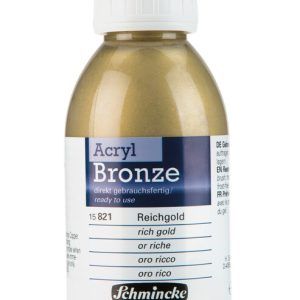 Acrylic-Bronzes, 150ml, rich gold