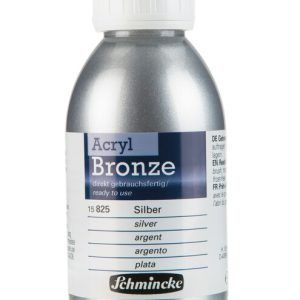 Acrylic-Bronzes, 150ml, silver
