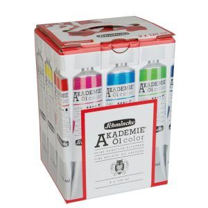 SCHMINCKE "AKADEMIE" oil, set (9x120ml)