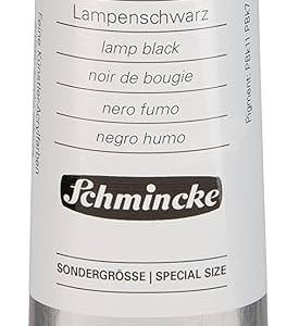SCHMINCKE acrylic "AKADEMIE" 200ml , lamp black