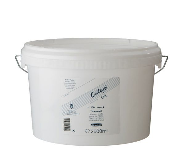 SCHMINCKE "COLLEGE" oil 2500ml / titanium white