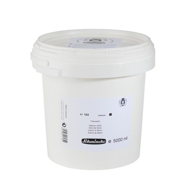 SCHMINCKE AKADEMIE oil colors 5000ml, titanium white