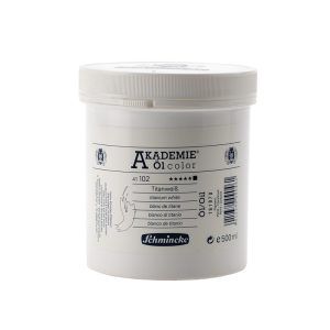SCHMINCKE AKADEMIE oil colors 500ml, titanium white