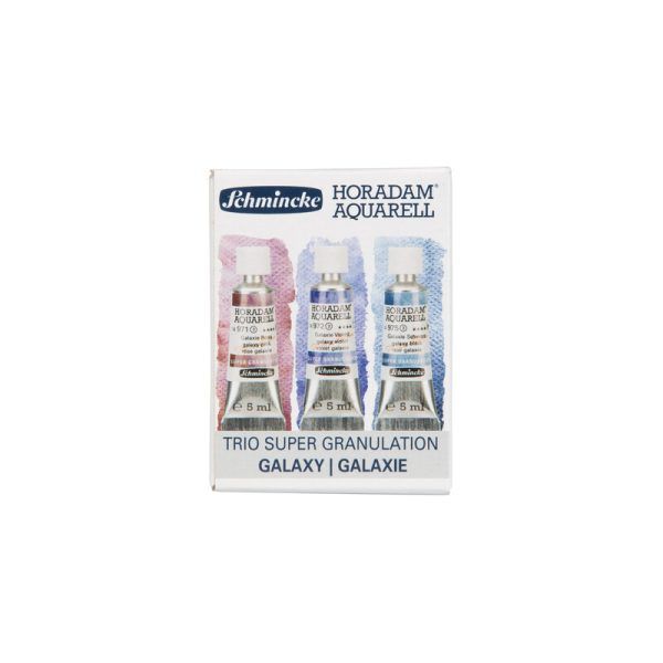 SCHMINCKE "HORADAM AQUARELL", TRIO SUPER GRANULATION (GALAXY) / 3x5ml
