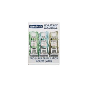 SCHMINCKE "HORADAM AQUARELL", TRIO SUPER GRANULATION (FOREST) / 3x5ml