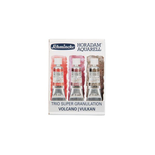 SCHMINCKE "HORADAM AQUARELL", TRIO SUPER GRANULATION (VOLCANO) / 3x5ml