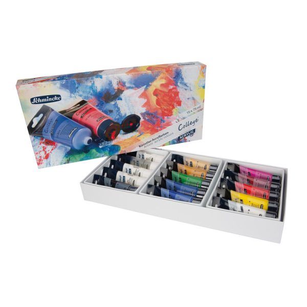 SCHMINCKE acrylic COLLEGE set, 15 x 75ml