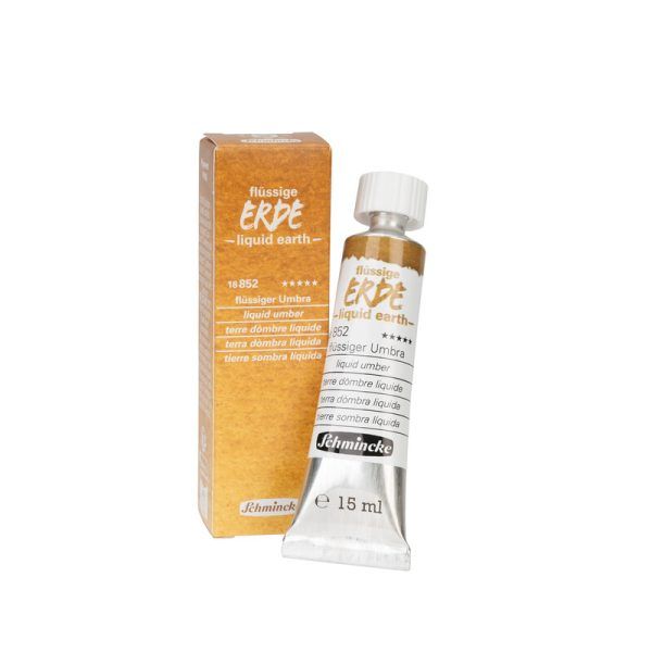 SCHMINCKE liquid charcoal,earth "liquid umber" / tube 15ml