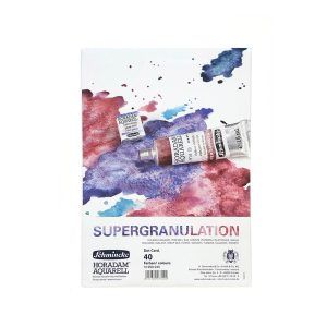 HOARADAM WATERCOLOUR PAINT: DOT CARD: 40 SUPERGRANULATION COLOURS
