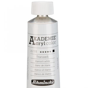 SCHMINCKE acrylic "AKADEMIE" 200ml , titanium white