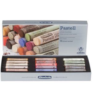 Schmincke Soft Pastels Portrait, set of 15 colors