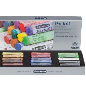 Schmincke - Extra -  Soft Artist's Pastels - set of 15 colours - Multi Purpose