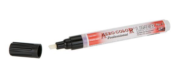 AERO COLOR Professional empty pen, Professional for outline, No.3, 2-6mm