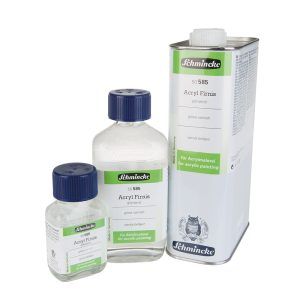 Acrylic gloss varnish, synthetic resin varnish
