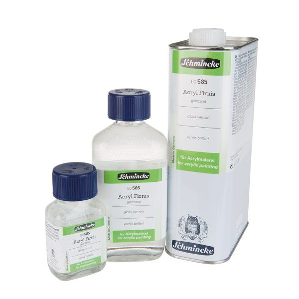Acrylic gloss varnish, synthetic resin varnish