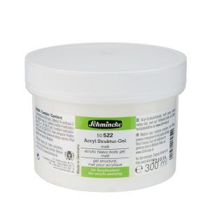 Acrylic heavy body gel (matt), increases transparency, reduces gloss / 300ml
