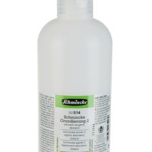 Schmincke primer 2, slightly absorbent, pure white, fine / 500ml