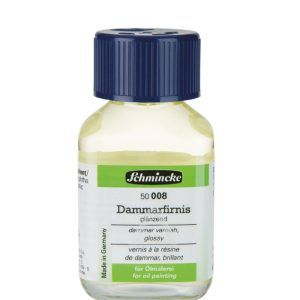 Dammar varnish, glossy, natural resin varnish