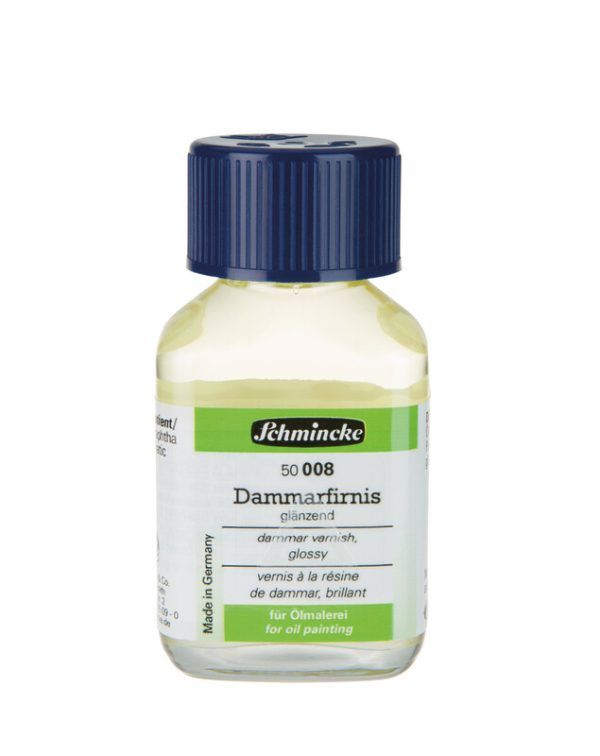 Dammar varnish, glossy, natural resin varnish