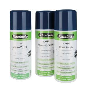 Gloss varnish AEROSPRAY, Neutral varnish AEROSPRAY, Matt varnish AEROSPRAY / 300ml (synthetic resin varnishes with UV-protector)