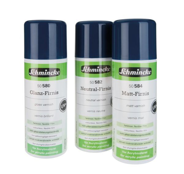 Gloss varnish AEROSPRAY, Neutral varnish AEROSPRAY, Matt varnish AEROSPRAY / 300ml (synthetic resin varnishes with UV-protector)