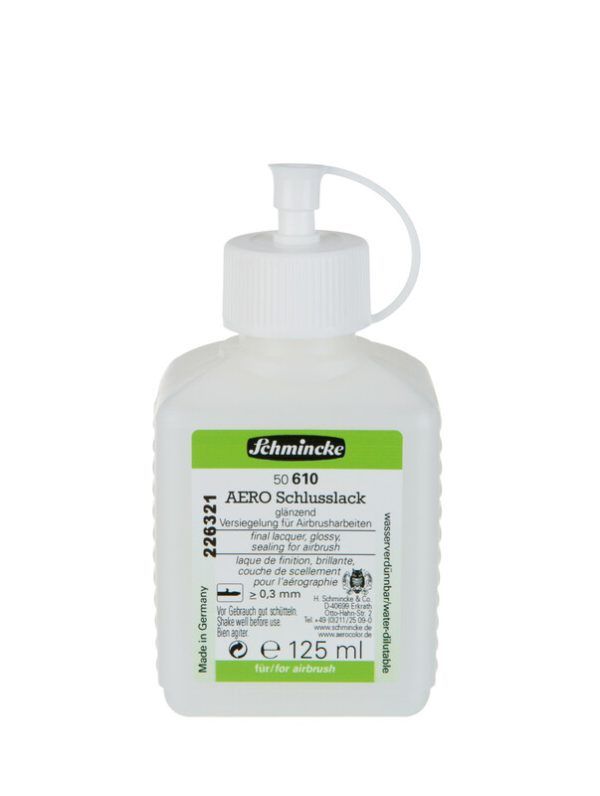 AERO final lacquer glossy  / 125ml ( water-dilutable, scratch-resistant)