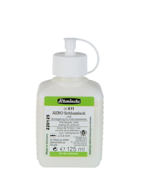 AERO final lacquer, matt / 125ml (water-dilutable , scratch-resistant)