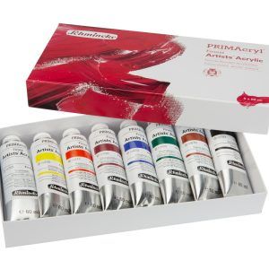 Schmincke Prima Finest Acrylic Color Set of 8 x 60ml