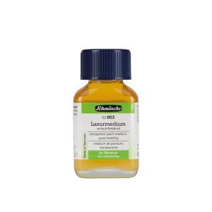 Transparent paint medium, for enamellike surfaces / 60ml