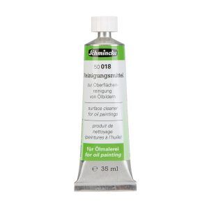 Cleaner for oil paintings, emulsion with wax / 35ml