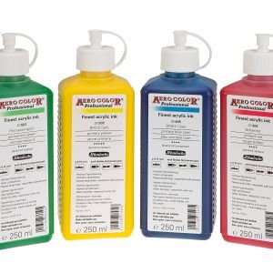 Schmincke - AERO COLOR Professional, 250ml, highly brilliant acrylic color, airbrush, mixed media, acrylic ink