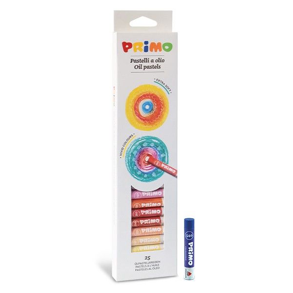 primo oil pastels set of 25 colours