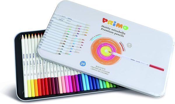 primo set of 36 premium pencils soft and shiny