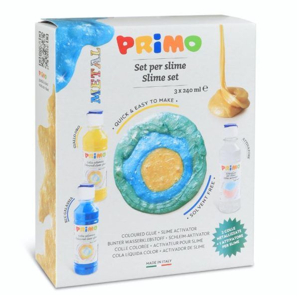 primo slime set metal colours
