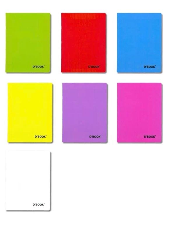 D'book 24 x 32cm squared , 48 sheets-96 pages , 90gr