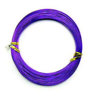 Aluminum Wire Cc:1.0 * 20 Meter Dark Purple