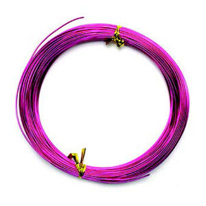 Aluminum Wire Cc:1.0 * 20 Meter Fuchia