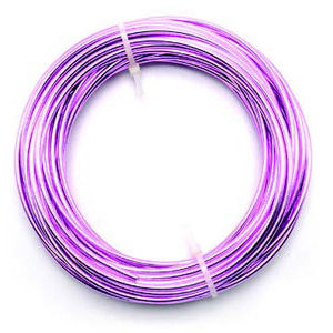 Aluminum Wire Cc:2.5 * 10 Meter Light Purple #13